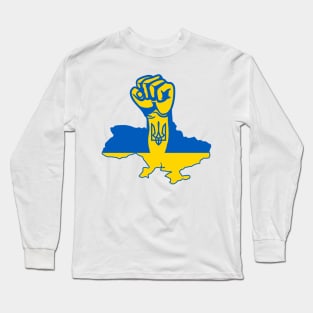 Ukraine Strong Long Sleeve T-Shirt